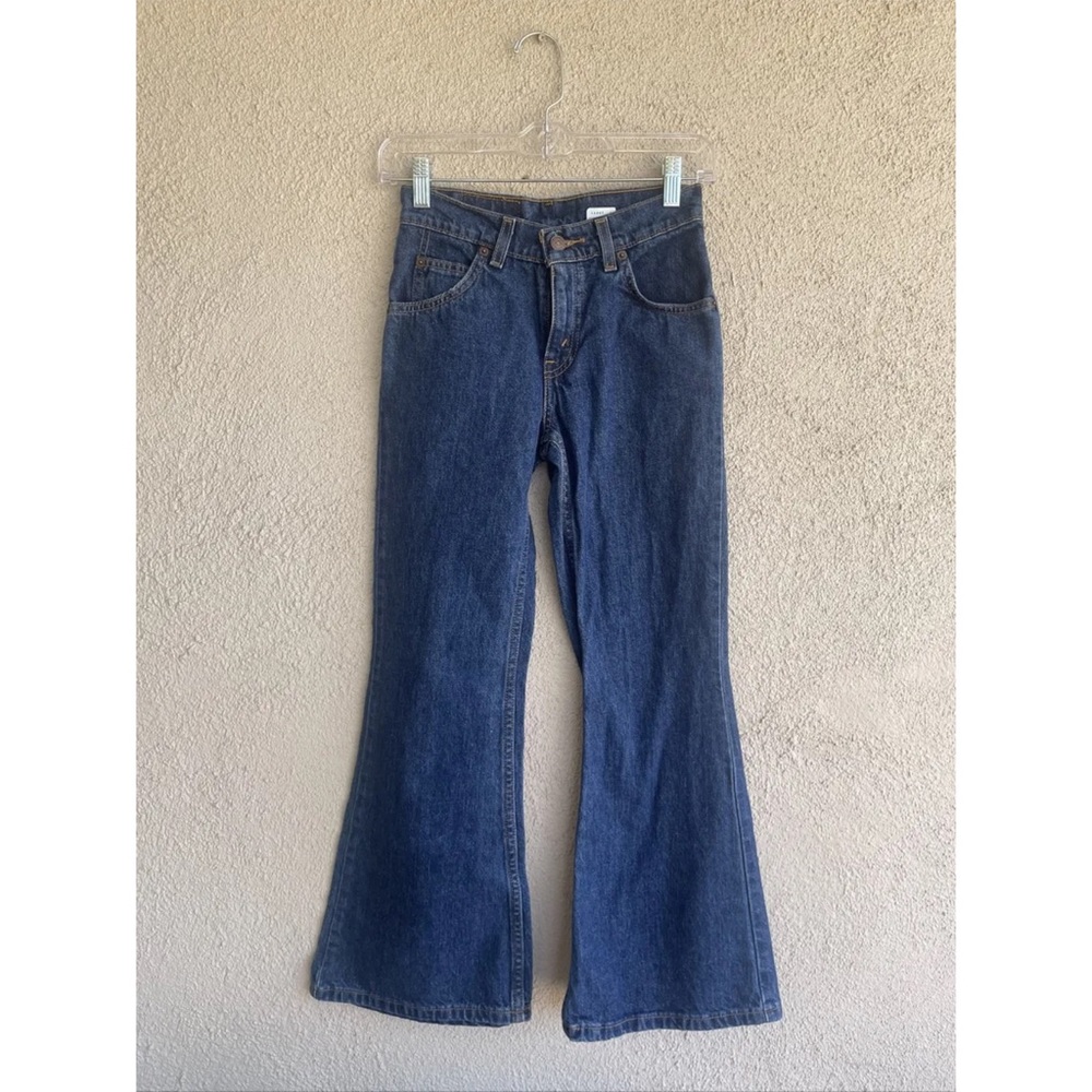 Vintage KIDS White Tab Bell Bottom Levi’s